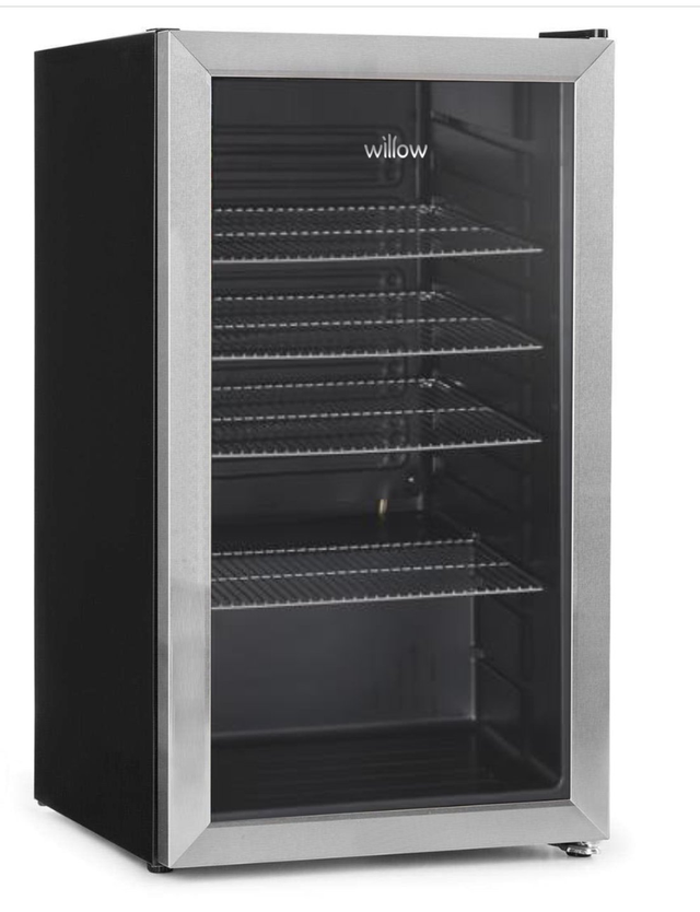  WILLIOW WBC98SS  Freestanding Undercounter Beverage Cooler, Stainless Steel