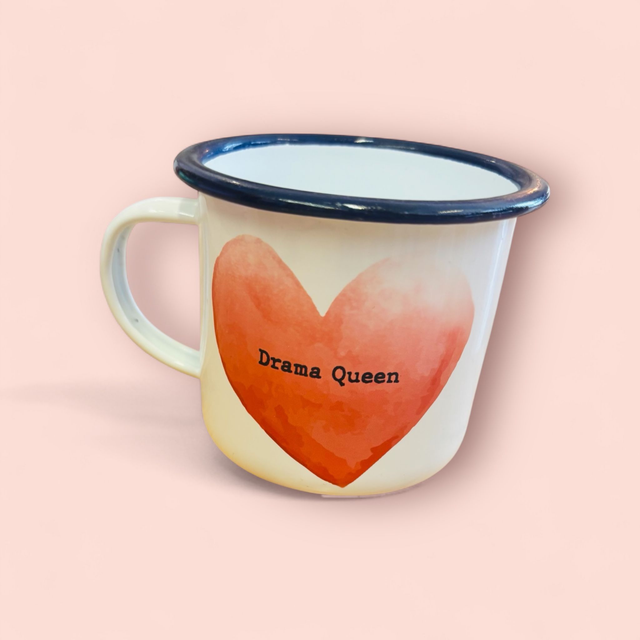 Mug émaillé Drama Queen