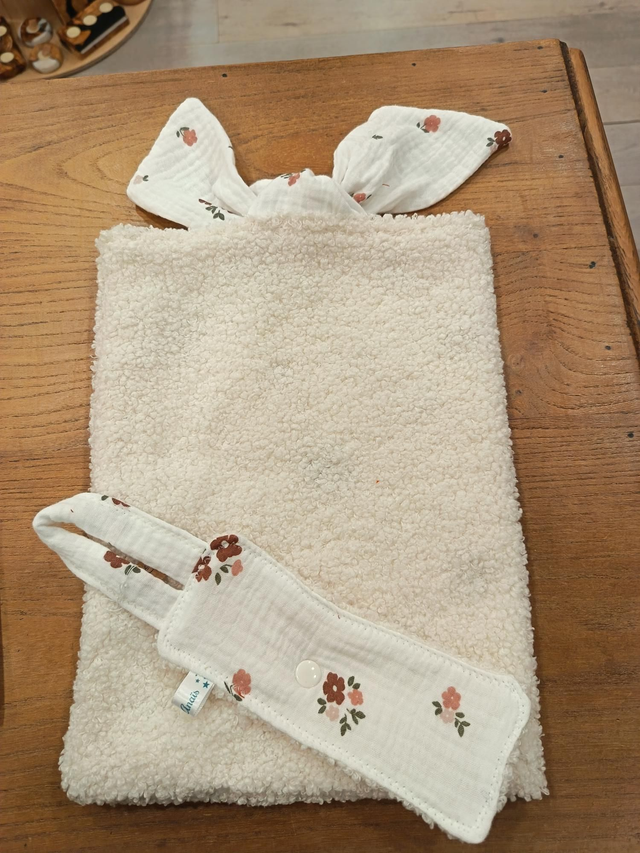 Pochette "Lison" Réductible avec marque page