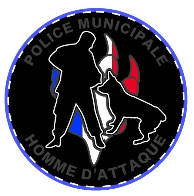 Patch pvc K9 Homme d&#039;Attaque 