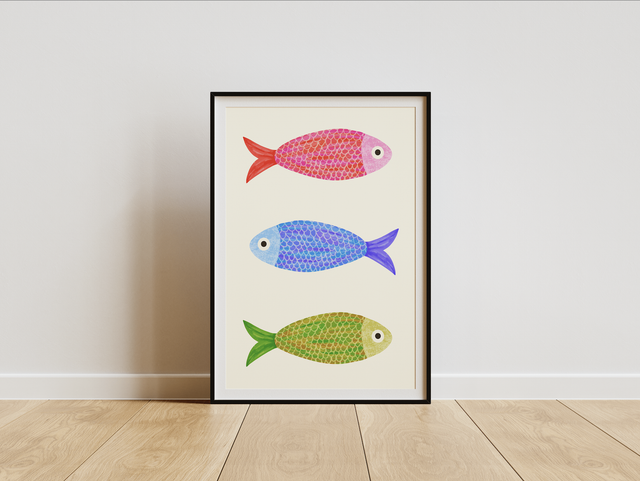 Little Fish Print