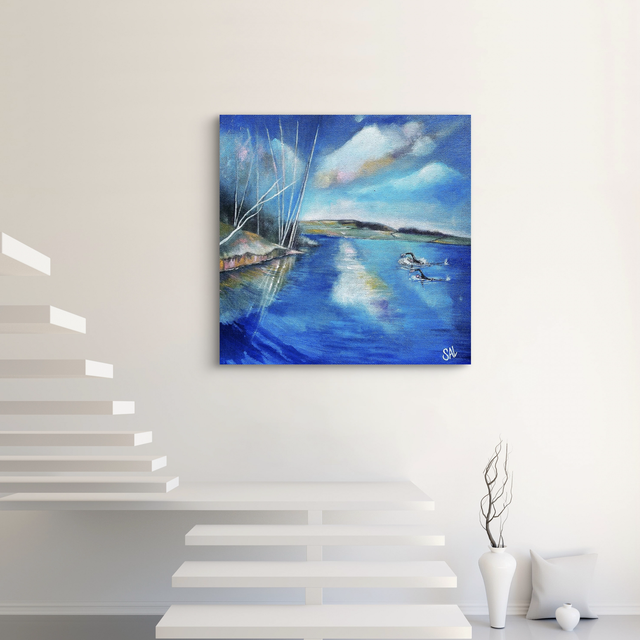 Commission- Gala- Cauldshiels Loch Wild Swimming