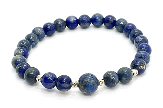Bracelet Lapis Lazuli 6 et 8 mm