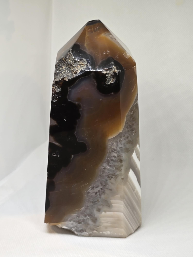 Agate cristallisée du Brésil