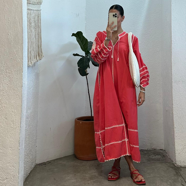 108 Vestido Odin Salmon 