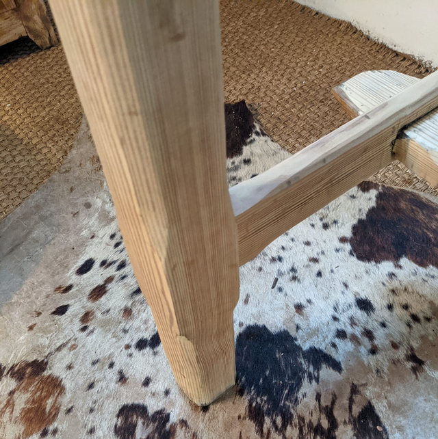 Table de ferme en sapin