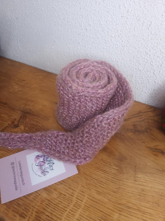Petit foulard rose