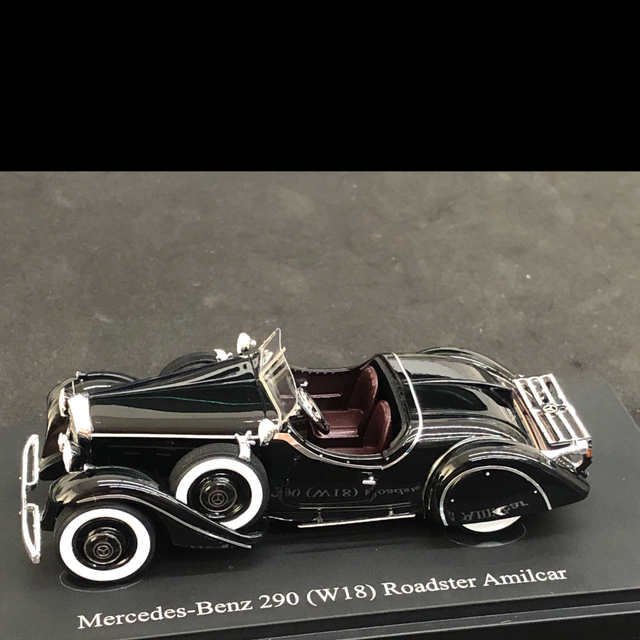Mercedes Benz 290 (W18) Roadster Amilcar 1933 AutoCult 1:43