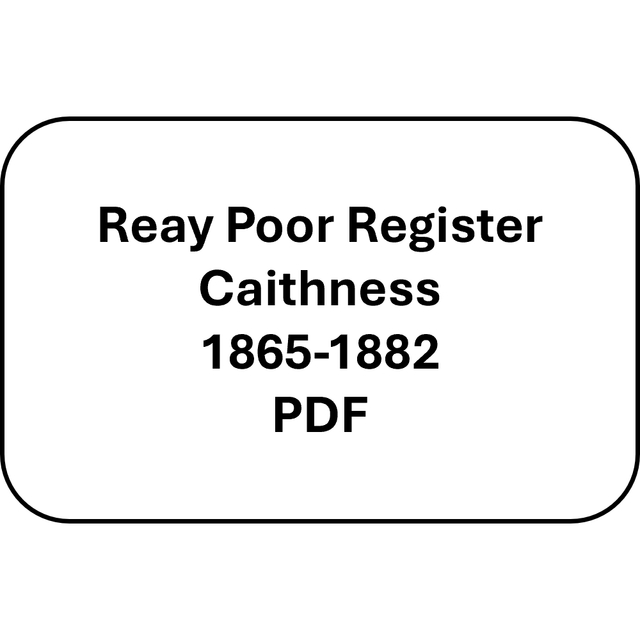 Reay, Caithness Poor Register, 1865-1882 (PDF)