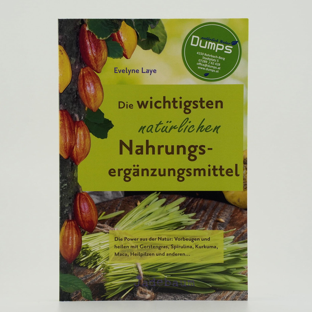 Buch - Die wichtigsten natürlichen Nahrungsergänzungsmittel