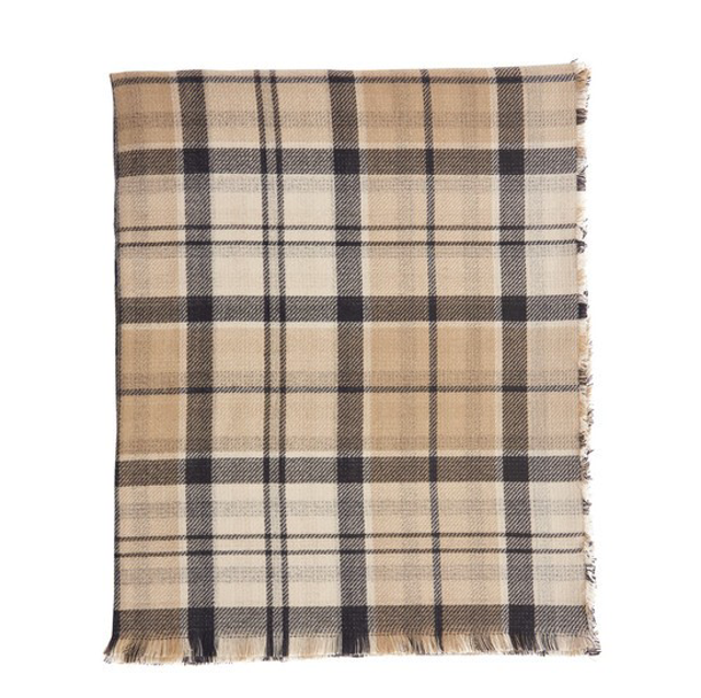 Barbour Montieth Tartan Reversible Scarf 