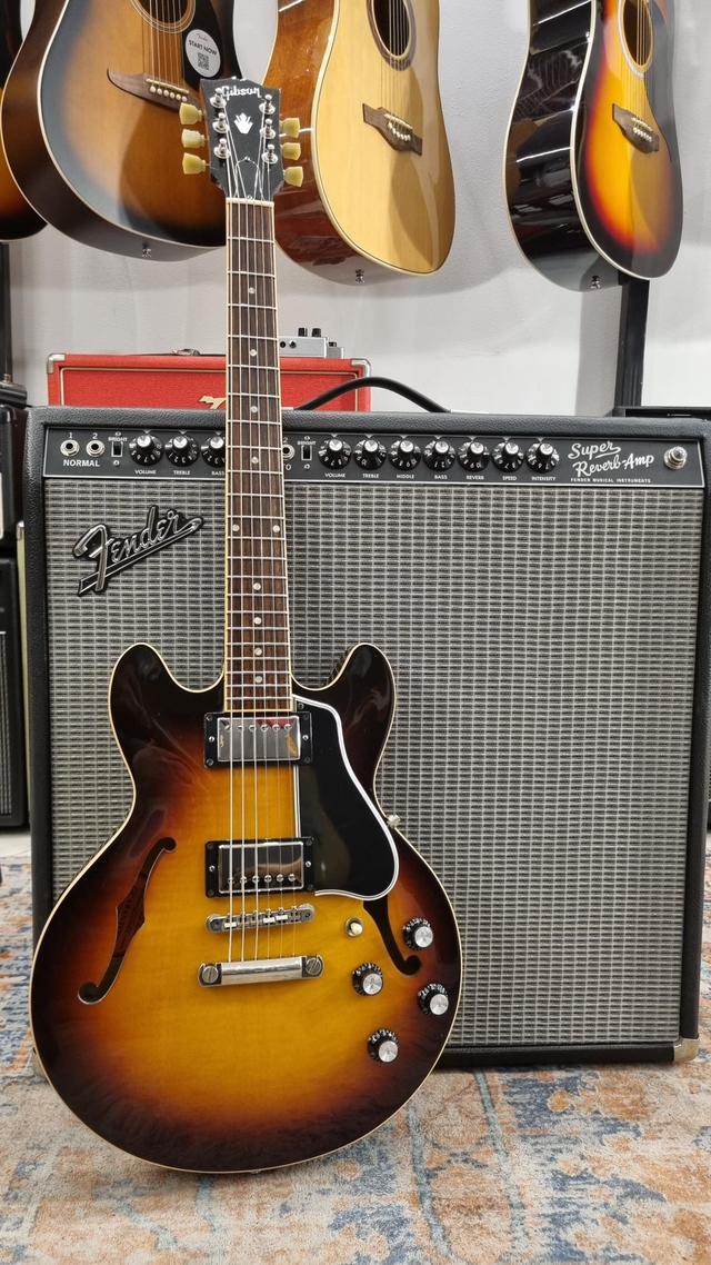 Gibson Custom Shop Es 339  Flame top SunBurst 2012