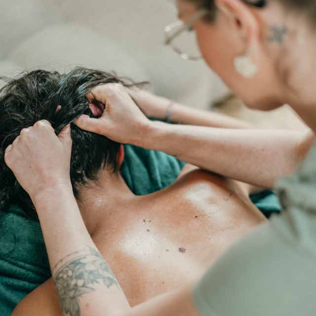 Atelier massage dos/jambe