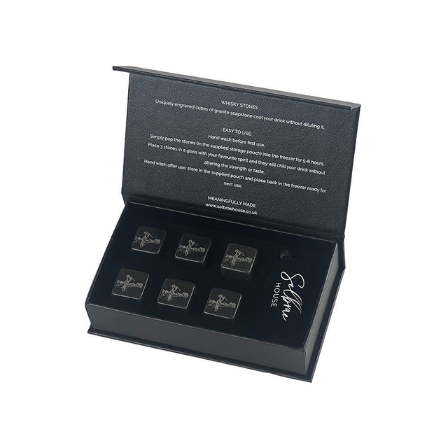 The Just Slate Company Golf Whisky Stones