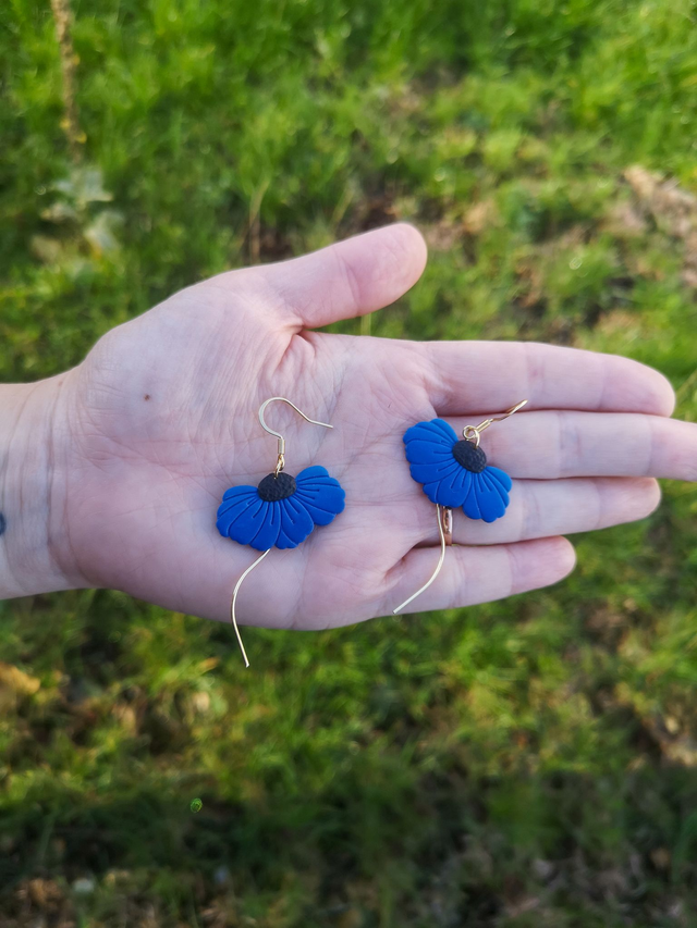 Collection Florale Embruns Océans - Boucles d'oreilles Léa