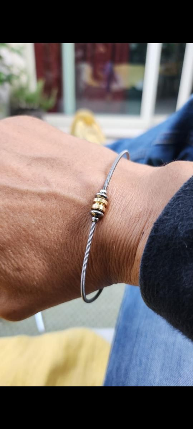 Bracelet corde de basse