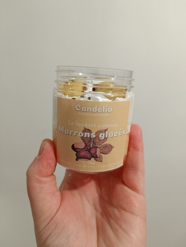 Fondant crémeux Marron glacé
