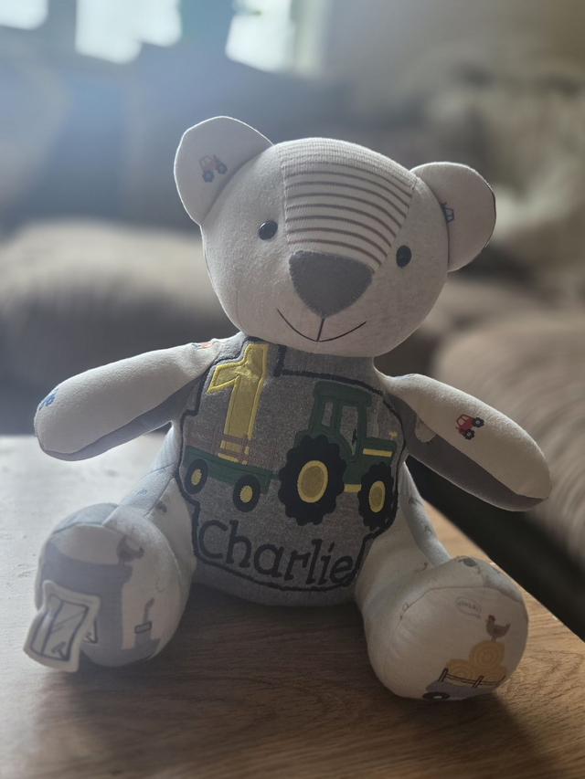 Memory Bear from Clothing – Keepsake Teddy Bear