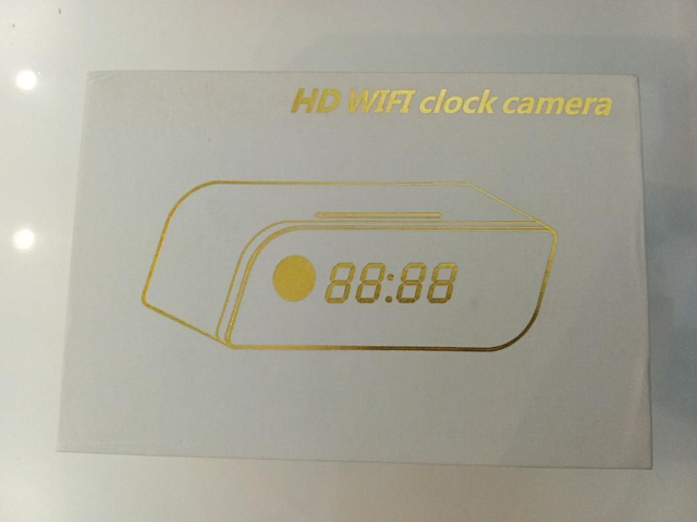 *0749- HD WIFI CLOCK CAMERA