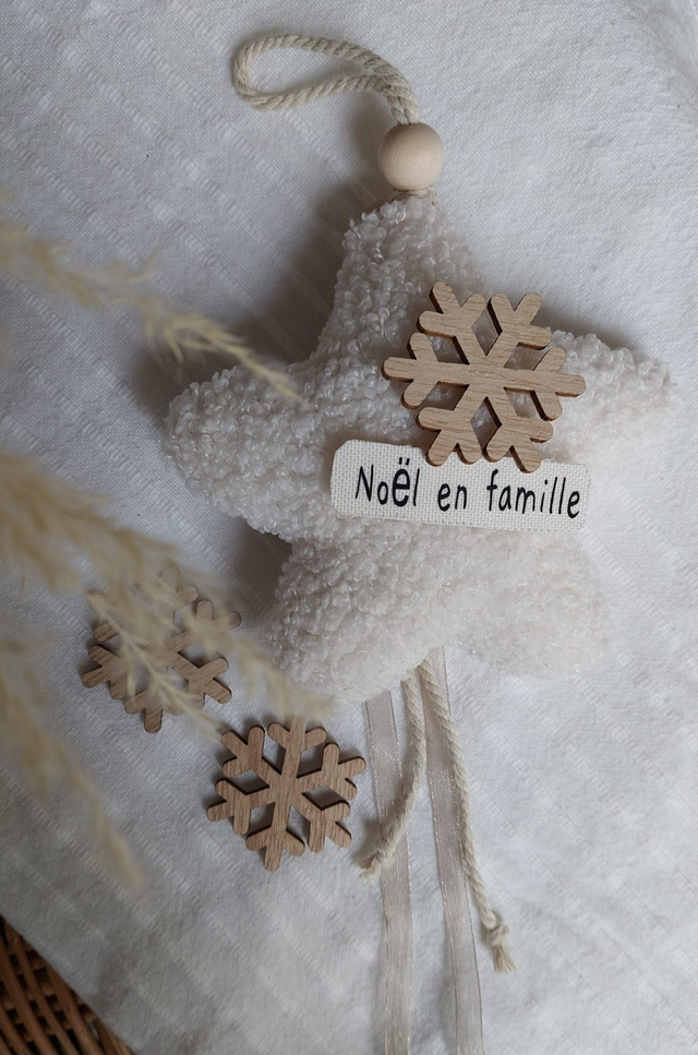 Etoile &quot;Noël en famille&quot; 