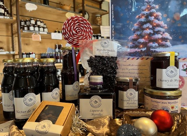 Coffret Noel "Myrtilles Festives"