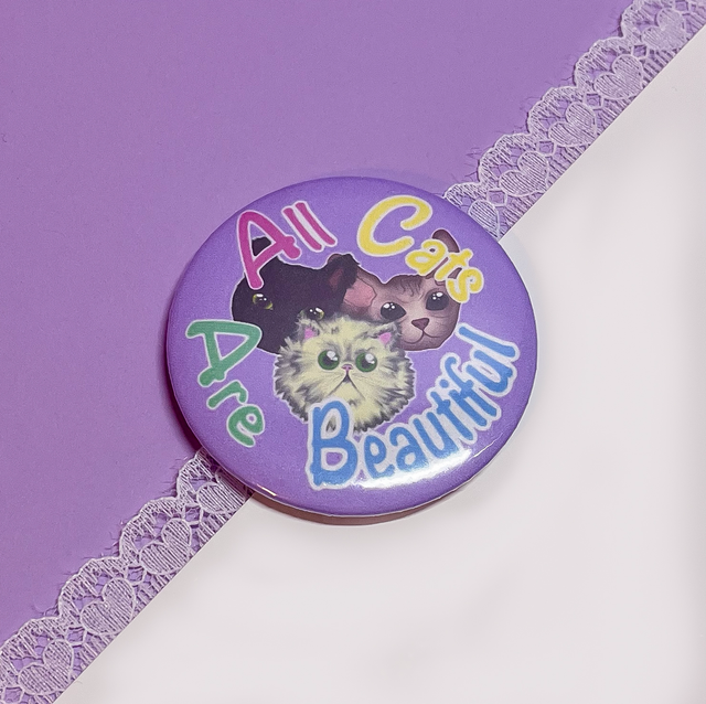 AllCatAreBeautiful Button