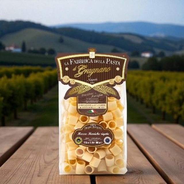 Mezze maniche rigate IGP - La Fabbrica della Pasta di Gragnano - 500gr