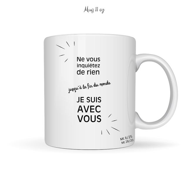 JE SUIS AVEC VOUS