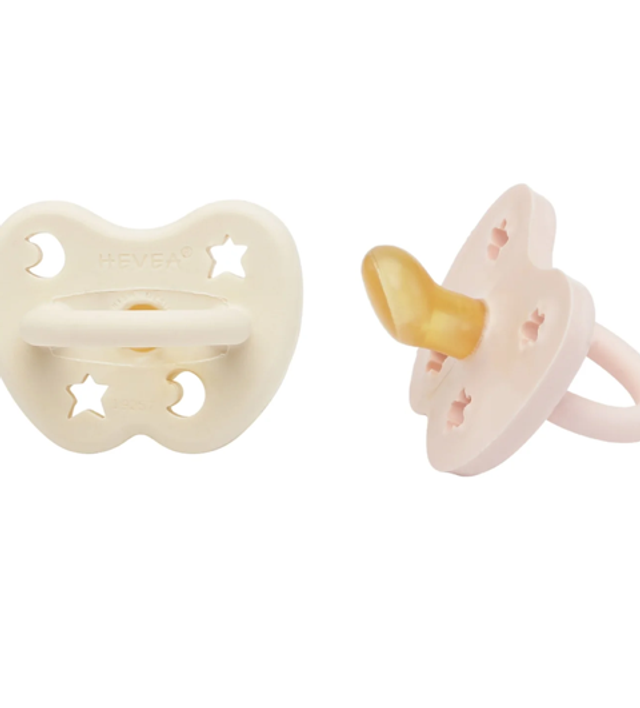 HEVEA - NATURAL RUBBER PACIFIER ORTHODONTIC 0-3 months