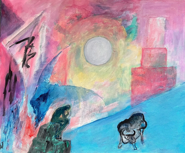 32 Acrylic on canvas 50cm x 60cm