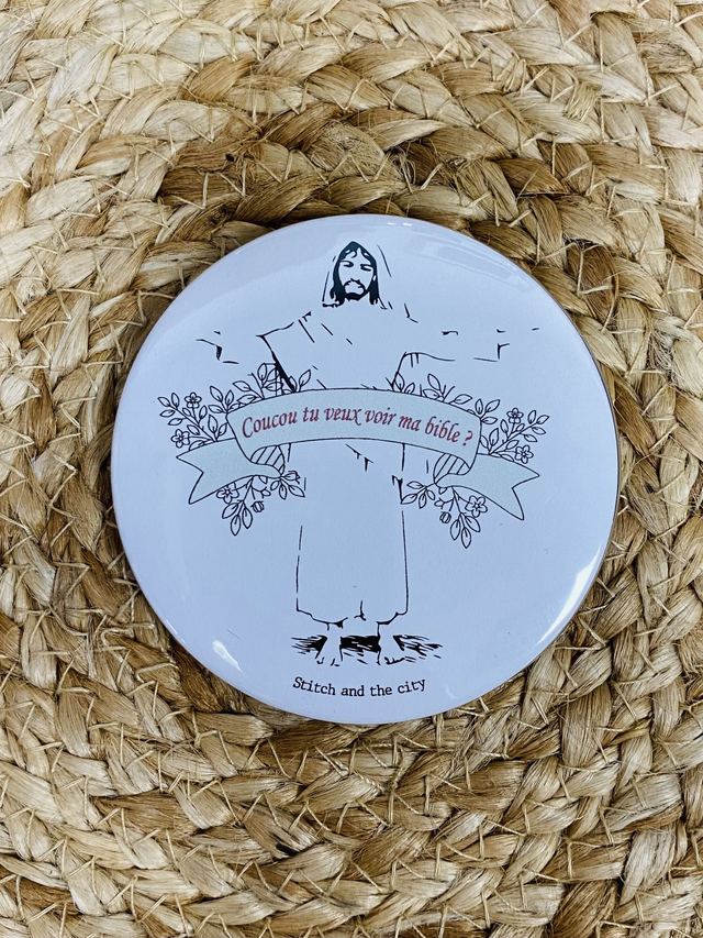 Magnet Coucou tu veux voir ma bible ?