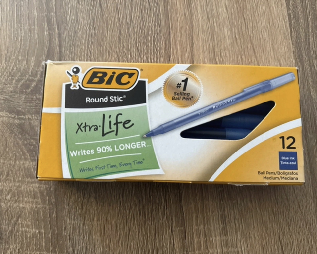 12x BIC ball Point Pens