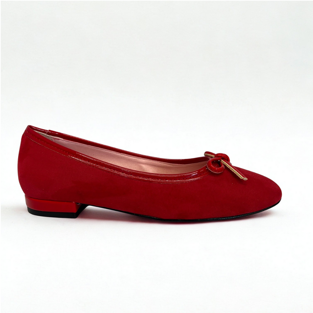 3512 VELVET ROSSO/VERNICE ROSSA T.10