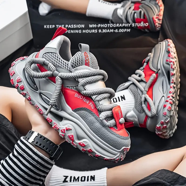 Men's Breathable Mesh Low-Top Sneakers