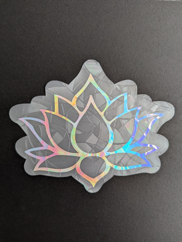 Suncatcher Sticker &quot;Fleur de Lotus&quot;