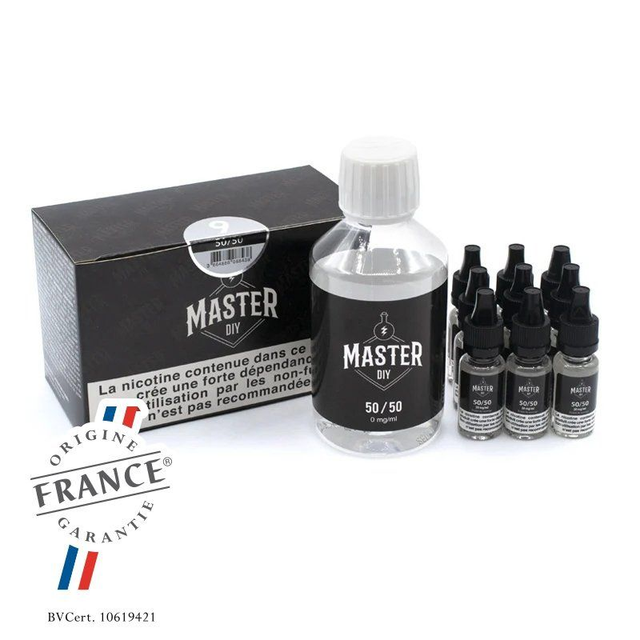 Pack Base 200 ml 50/50 Master DIY