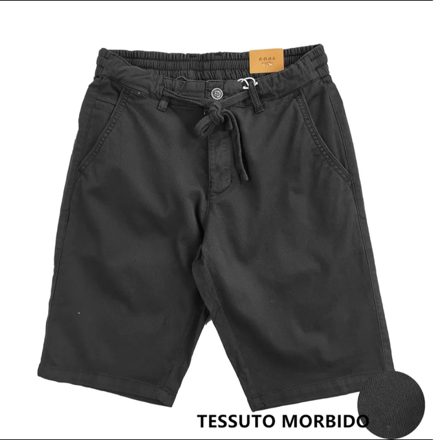 Bermuda uomo Shorts basic Black
