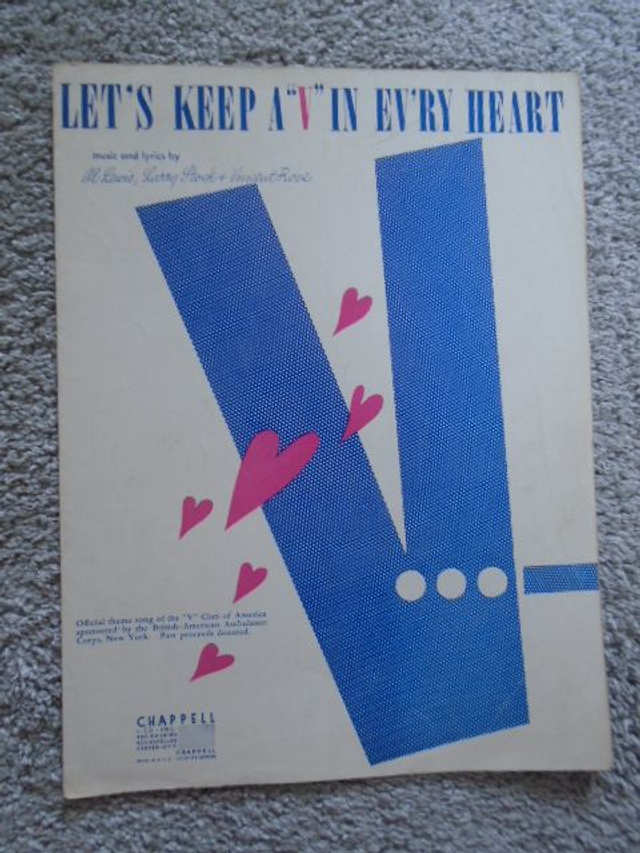 Let's Keep a V in Evry Heart Sheet Music