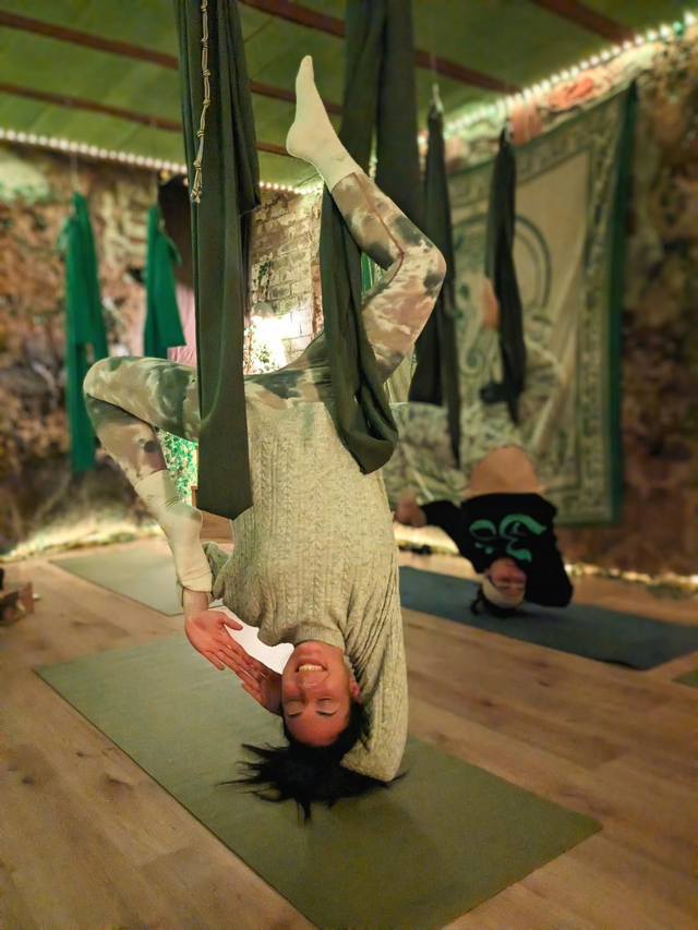 Clase particular Yoga Aéreo 1h (privada)