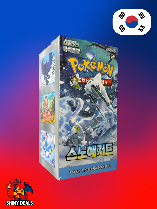 Display Pokémon Snow Hazard (Sv2P) - Coréen 
