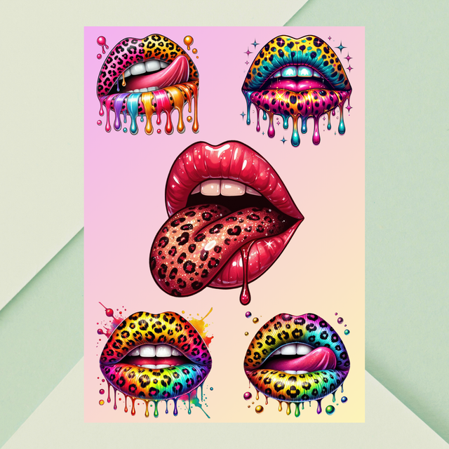 Lèvres Wild Pop — Couleurs Vibrantes &amp; Esprit Léopard