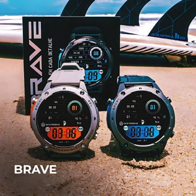 BRAVE | GPS | 5ATM Aprova de água do mar | Resistência IP69k