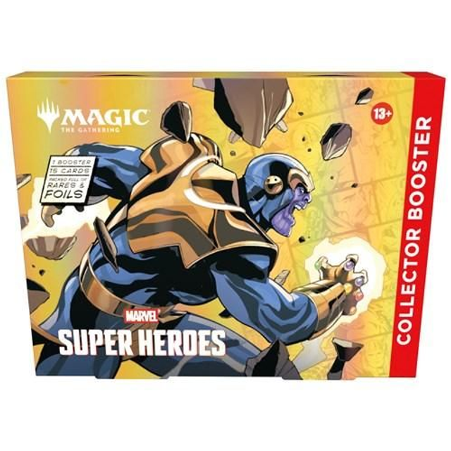 Magic: The Gathering - Marvel Super Heroes Collector's Booster Display (12 buste) - ENG