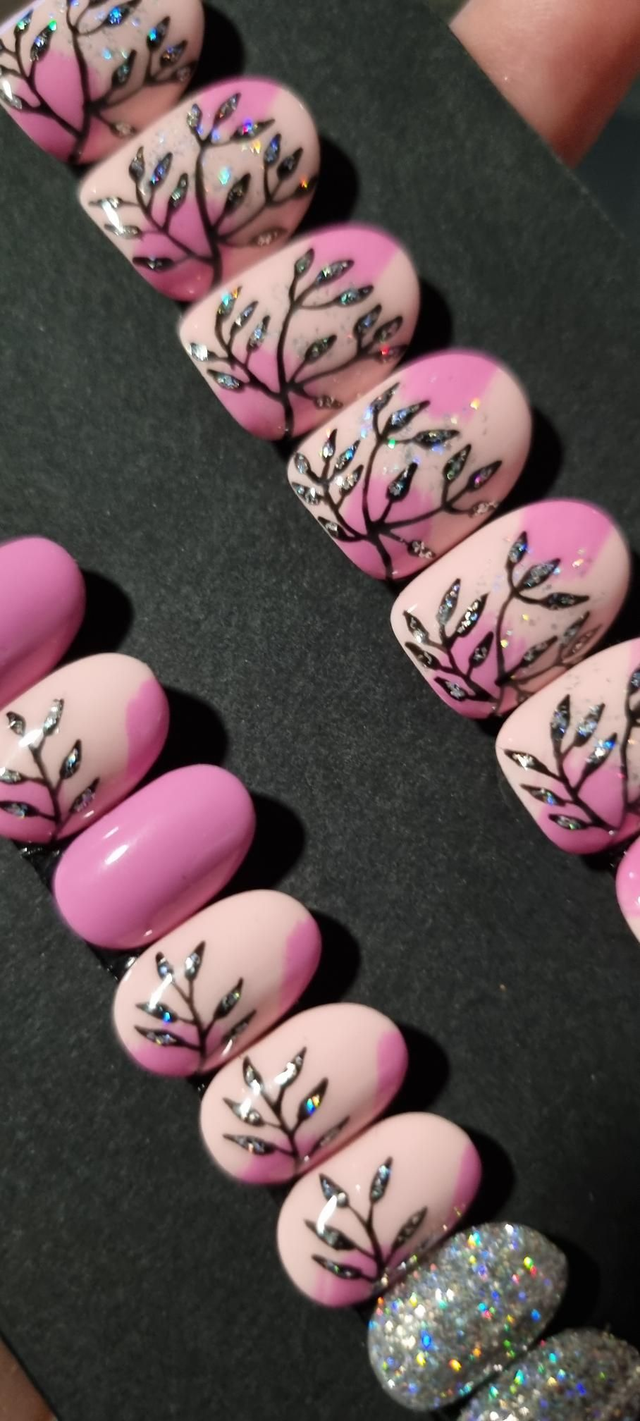 Rosy star foliage rond xs