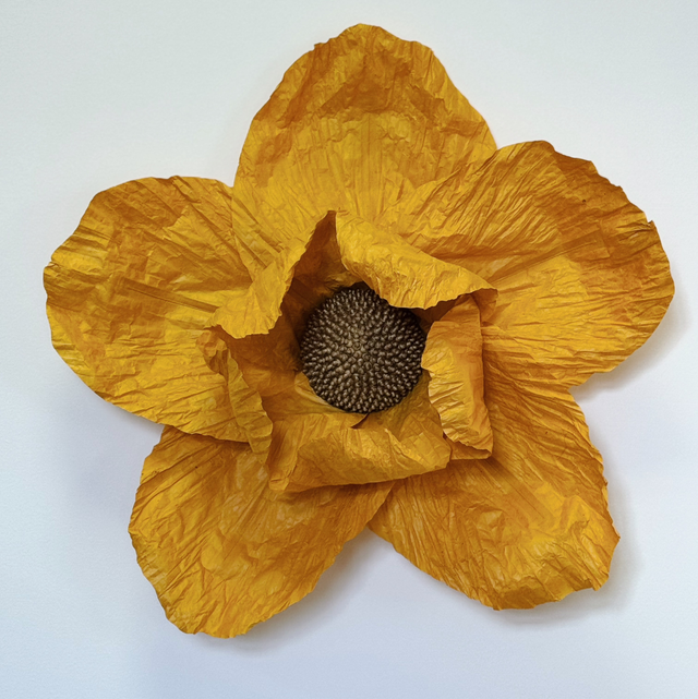 Fleur Géante taille L Jaune Soleil