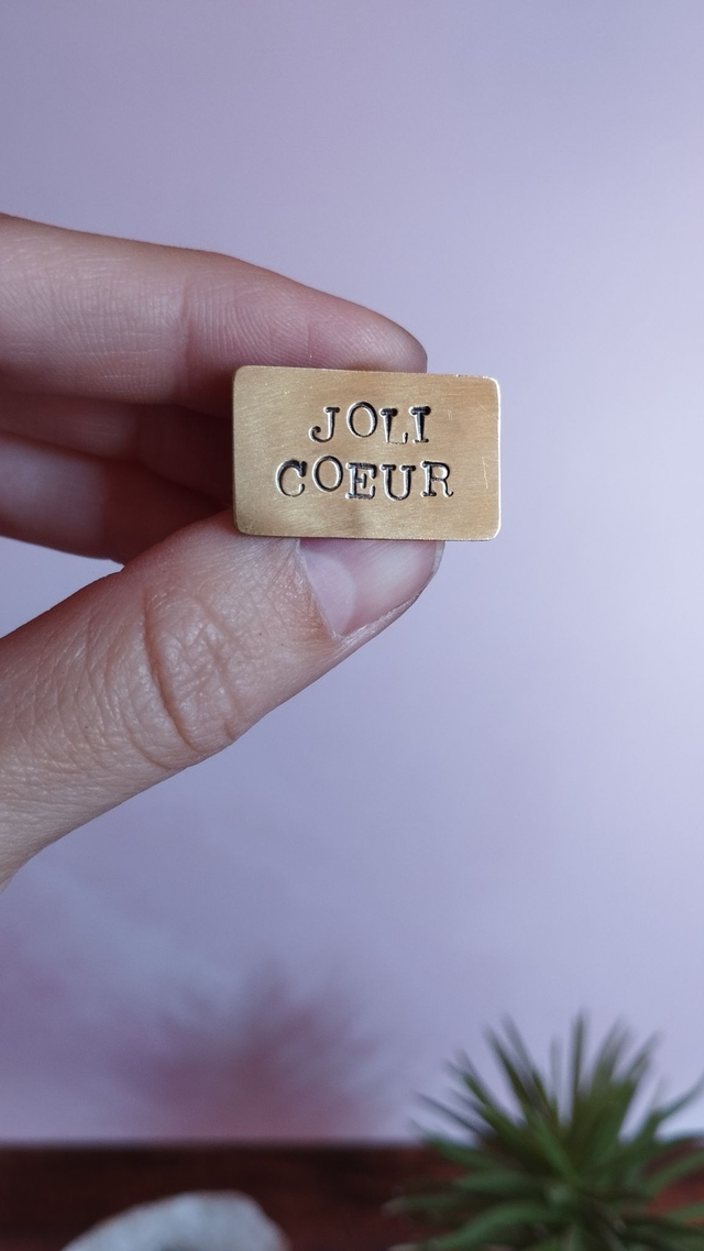 Pin&#039;s &quot;Joli coeur&quot;
