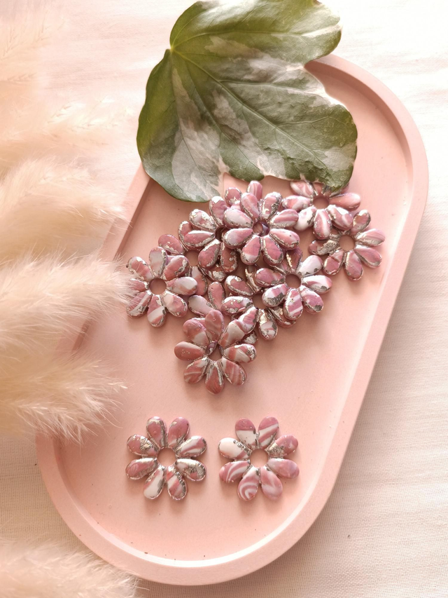 "Osca" rose argenté 