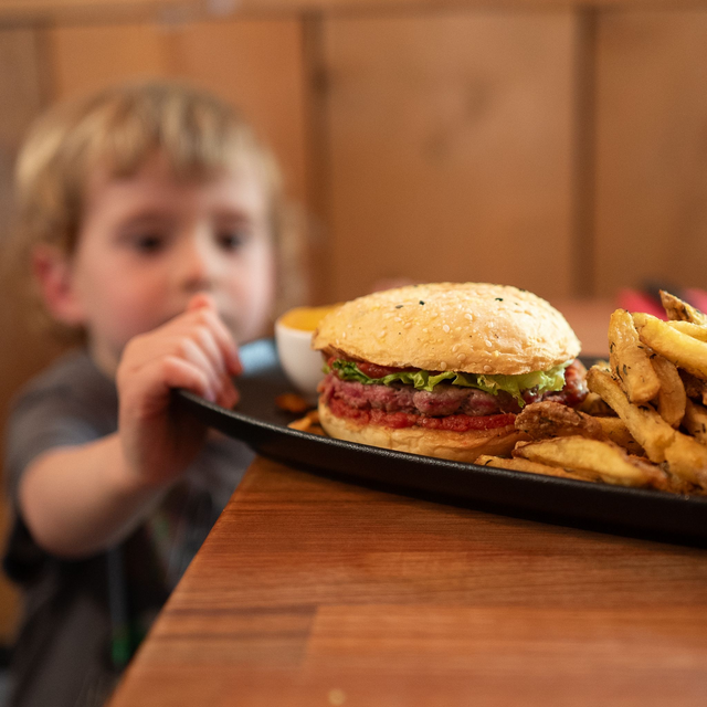 Menu burger enfant