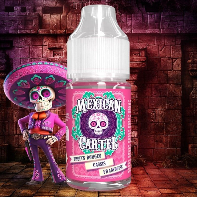 Concentré Fruits rouges Cassis Framboise Mexican Cartel 30 ml