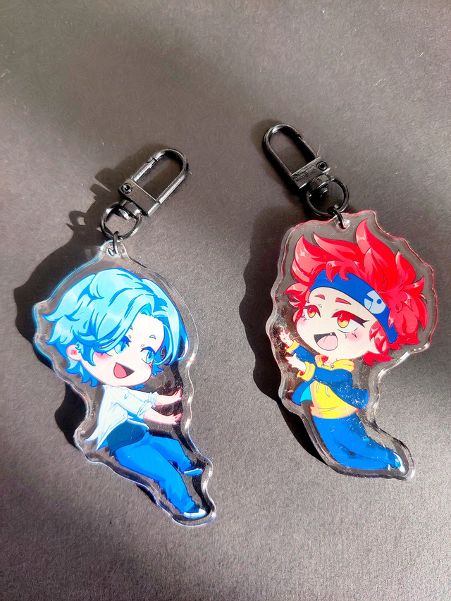 Skater Keychains